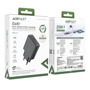 شارژر دیواری ایس فست مدل A65 توان 20 وات